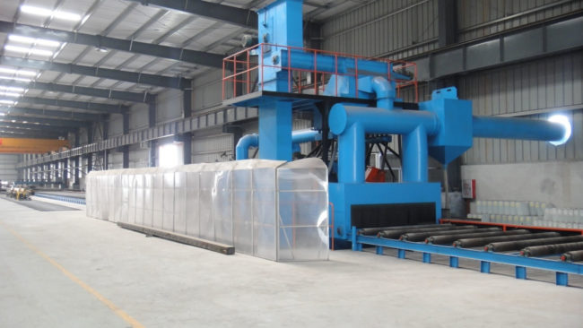 钢材开平、预处理、切割下料线